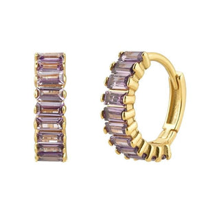 Grape Baguette Hoops