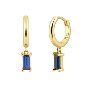 Sapphire Ina Gold Earrings