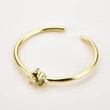 Load image into Gallery viewer, Black Basil Omi Gold Ring
