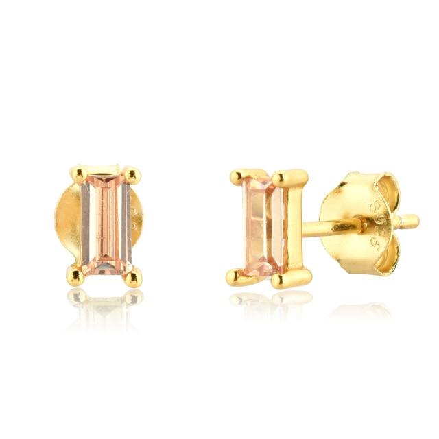 Champagne Ina Gold Studs