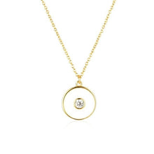 Load image into Gallery viewer, White Jada Gold Necklace
