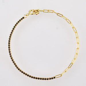 Black Sahara Gold Bracelet