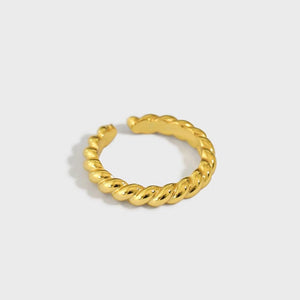 Jada Twist Gold Ring