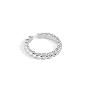 Jada Twist Platinum Ring